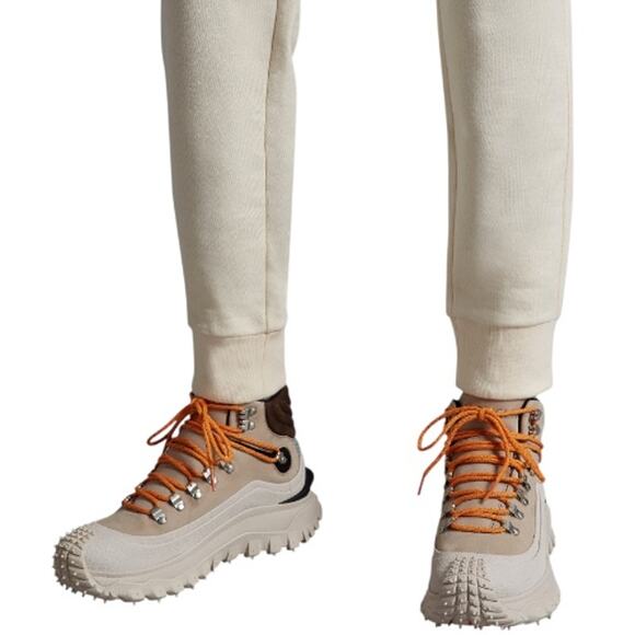 Moncler Trailgrip GTX High Hiking Boots Gore-Tex Beige Size 39 - Picture 1 of 12